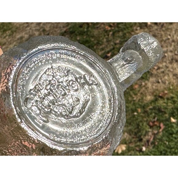 McDonalds Flintstones Rocky Road Mug Textured Frosted Stone Design USA Two 1993 - Picture 6 of 8